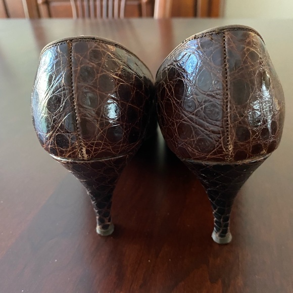 Vintage Aligator Shoes - Picture 2 of 7